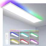 Panel sufitowy LED 100 x 25 cm, 30 W RGB jak za darmo