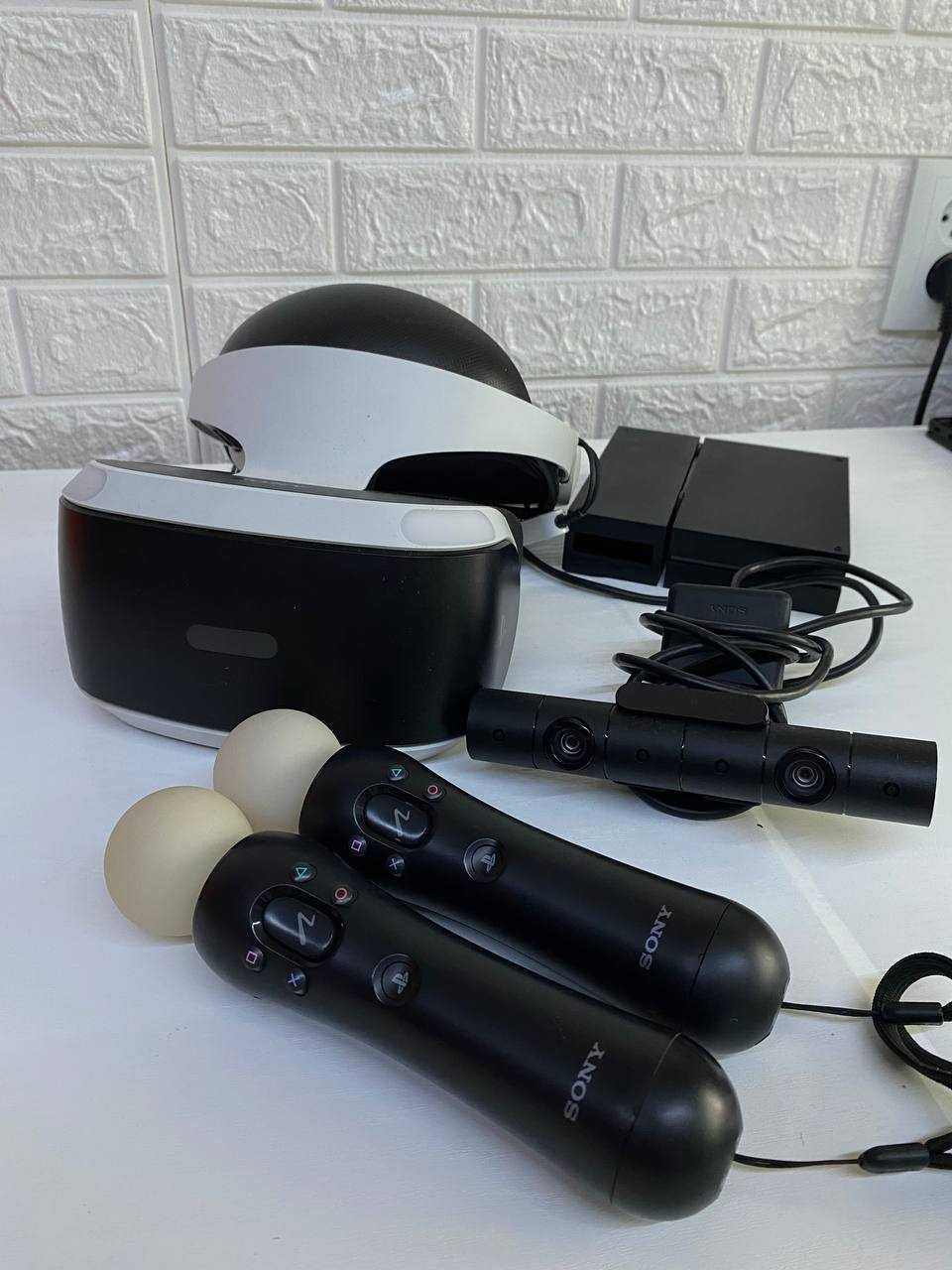Ps VR окуляри віртуальної реальності, повний комплект!