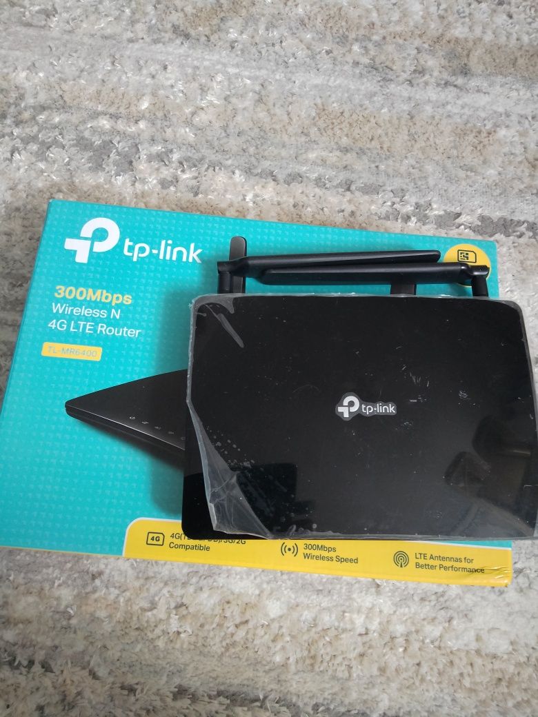 Router TP-Link TL-MR6400.  300Mbps
