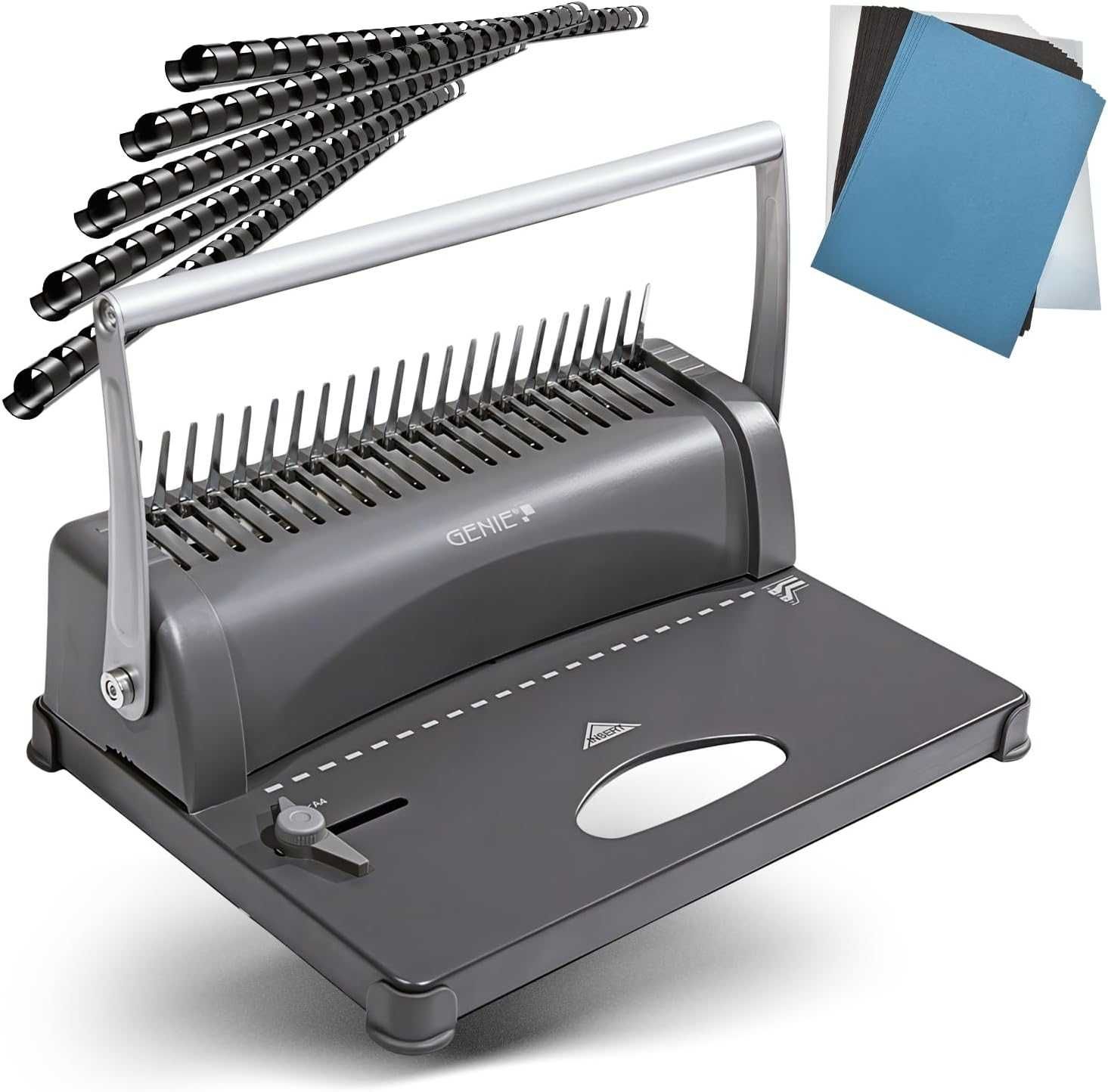 Genie Cb 850 Bindownica Spiralowa Biurowa Do Dokumentów A4 350 Kartek