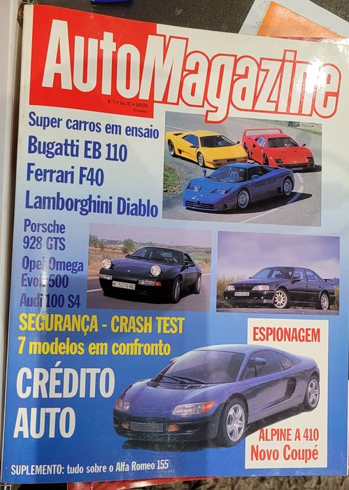 Vendo coleção completa da revista Automagazine