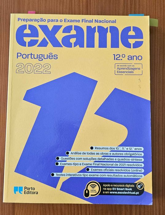 Livros preparação o exame final nacional