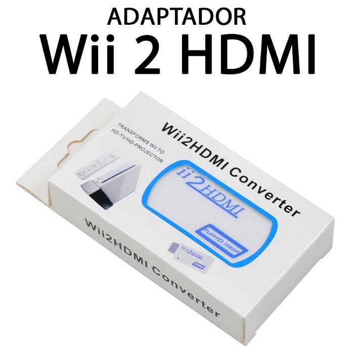 WII - Adaptador para HDMI - NOVO