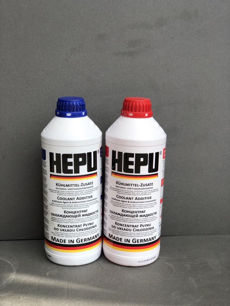 Концентрат антифриза Hepu G12 1.5L - 255/1,5л синє зелене - 239