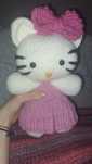 Hello Kitty na szydełku