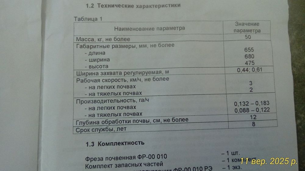 Фреза на мотоблок