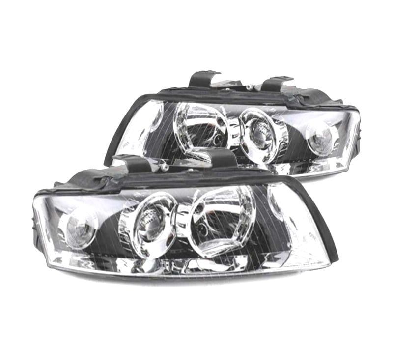 FARÓIS OPTICAS PARA AUDI A4 01-04