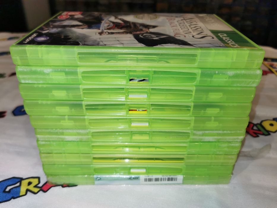 Zestaw 10 gier XBOX 360 sklep WYPRZEDAŻ NADWYŻEK cena za całość