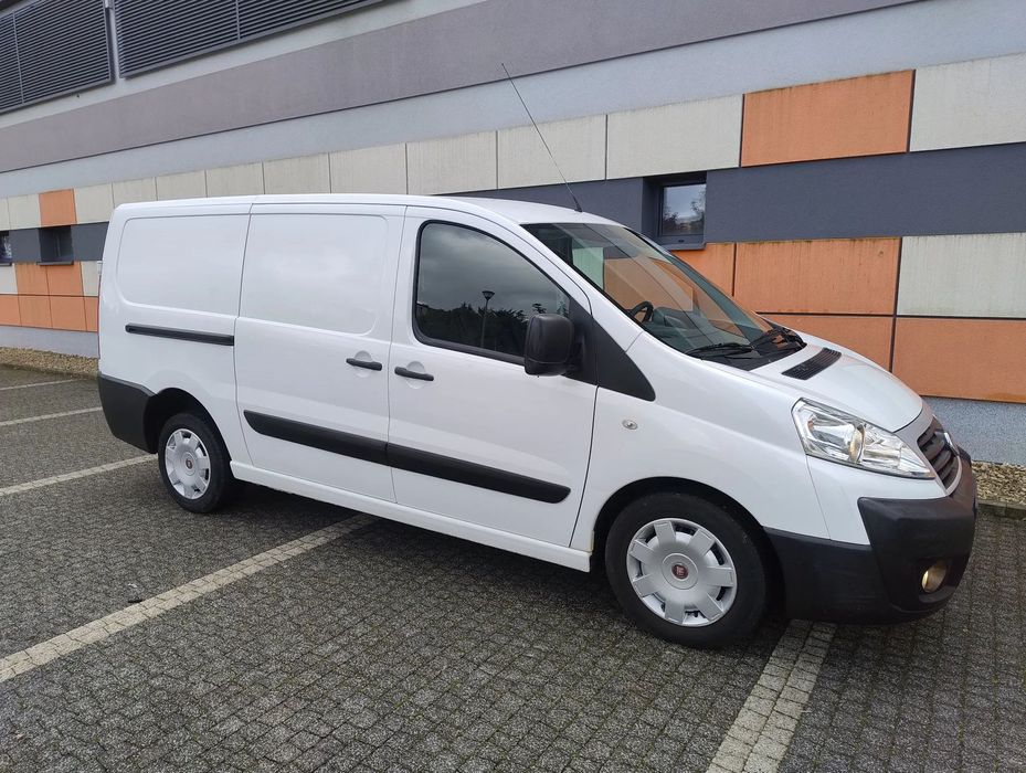 Fiat SCUDO PO LIFT 2.0 JTD (130KM) 6-BIEGÓW (L2H1) LONG (EURO,5) KLIMA NIE MA RDZY 100% BEZWYPADKOWY STAN IDEALNY ! ! !  PAKA 2,6M (L2H1) LONG Po LIFT Stan Idealny KLIMA 100% Oryginał Serwis