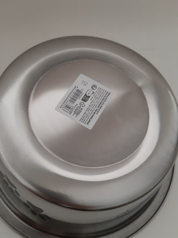 Tigela em inox para animais