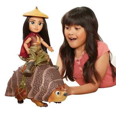 Pancernik Tuk Tuk figurka duża Disney RAYA i Ostatni SMOK Armadillo