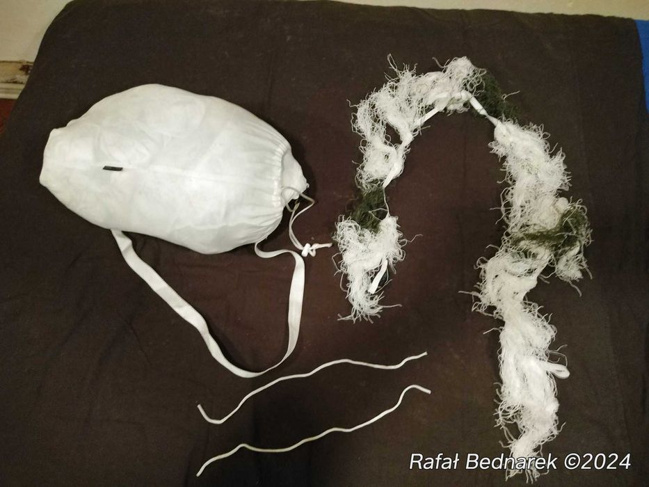 Strój maskujący Helikon Ghillie - Snow Camo