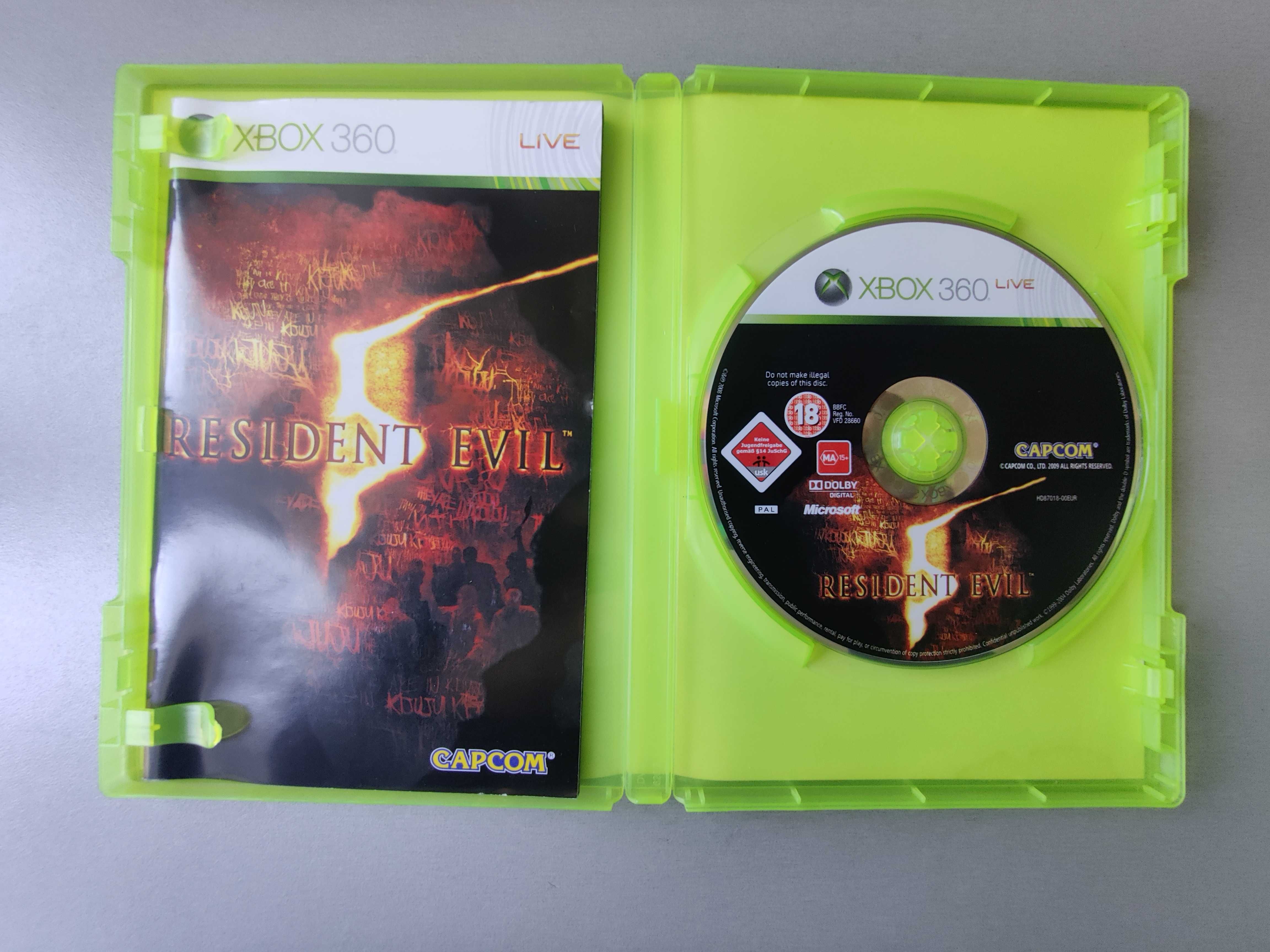 Gra Xbox360 / Xbox 360 -  Resident evil ( Ang )