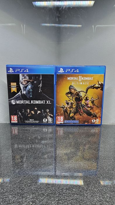 Pack 2X Mortal Kombat Edições Especiais XL XI 11 Ultimate 10 PS4