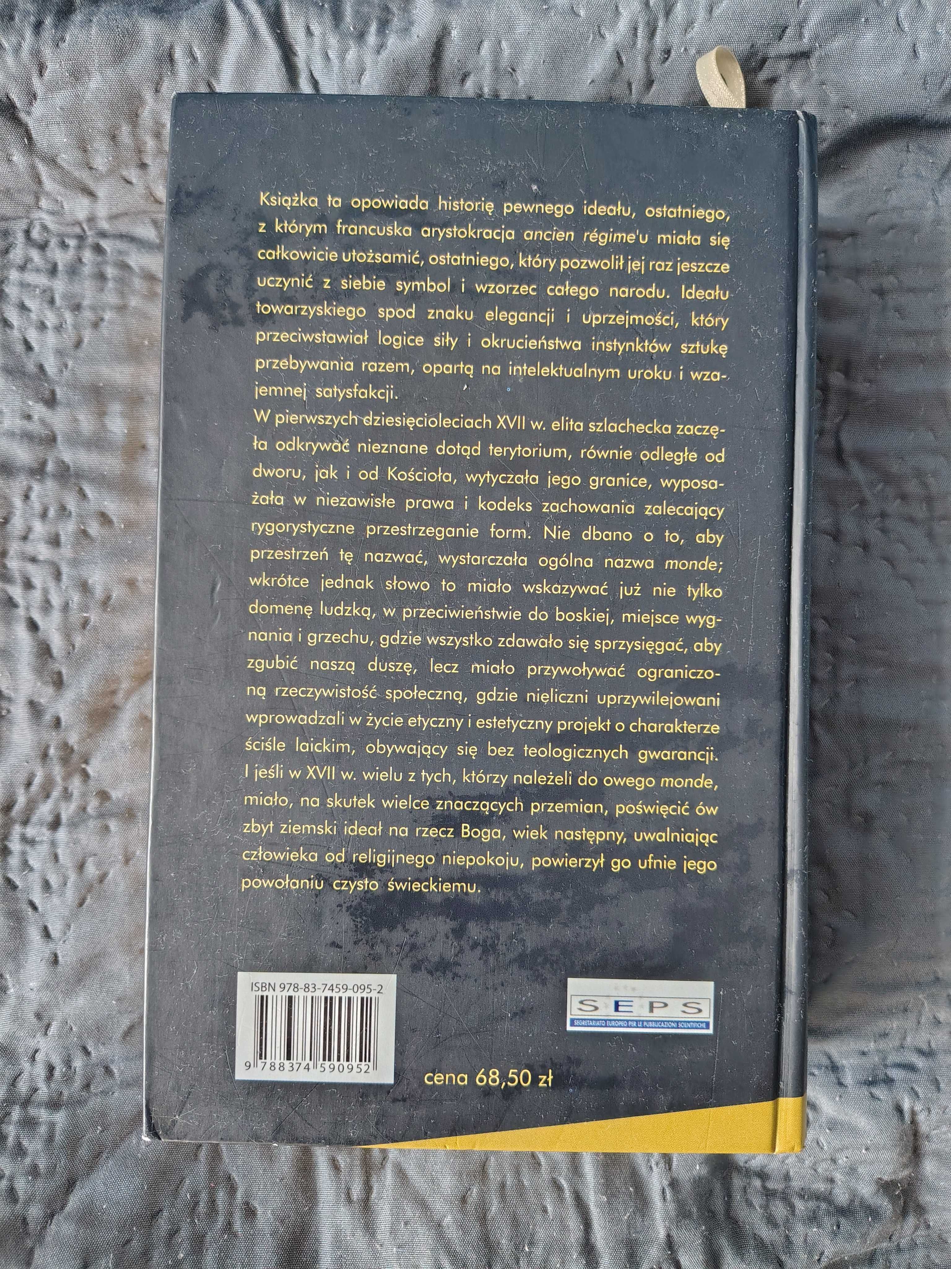 Książka Złoty Wiek Konwersacji Benedetta Craveri Oficyna Naukowa