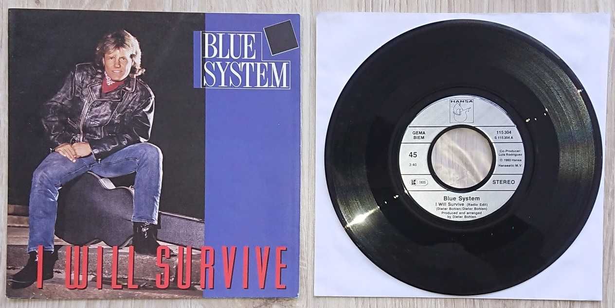 BLUE SYSTEM - d e j a  v u, I Will Survive - Single '91 -'92, Germany