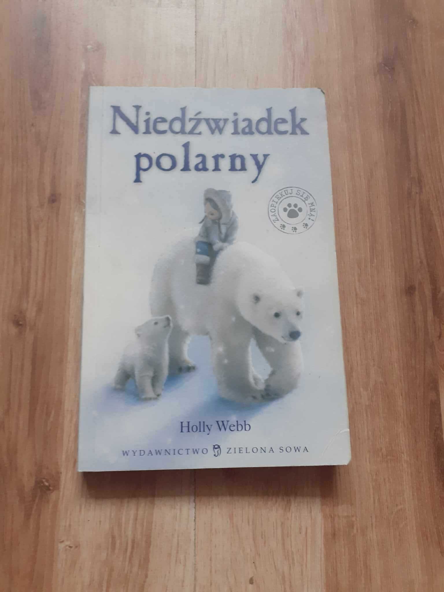 Książki 2 szt.pt. "Kłopoty za rogiem" "Niedźwiadek polarny"