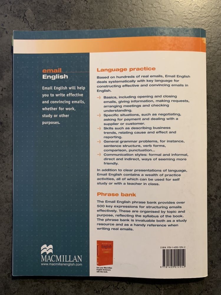 Email English, Paul Emmerson, Macmillan