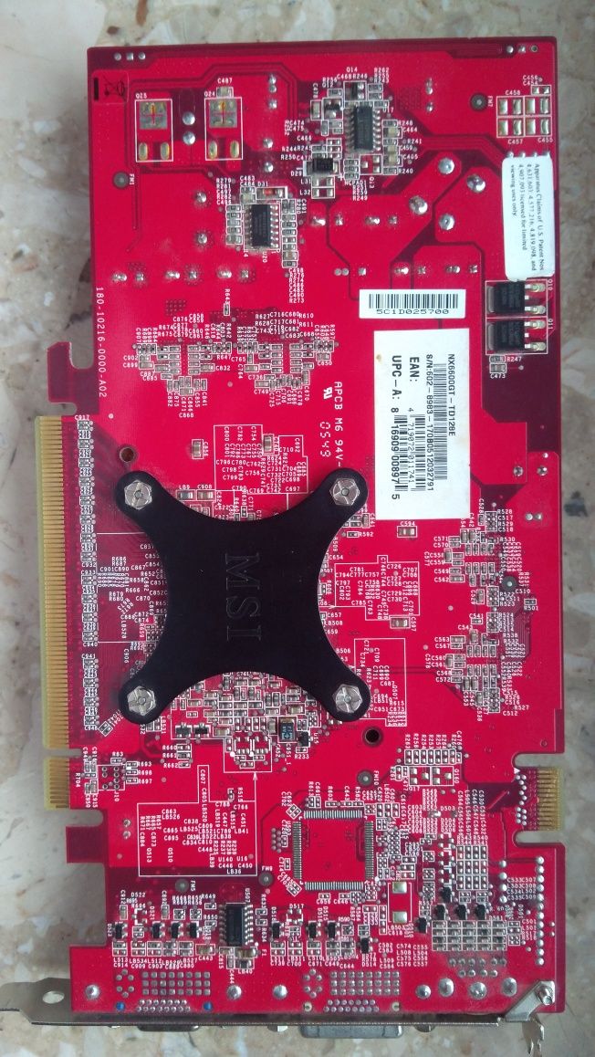 Karta graficzna nVidia 6600 GT 128 MB