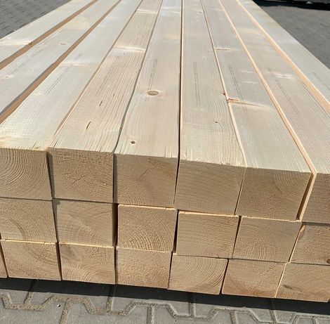 drewno konstrukcyjne słupy KVH 120x120