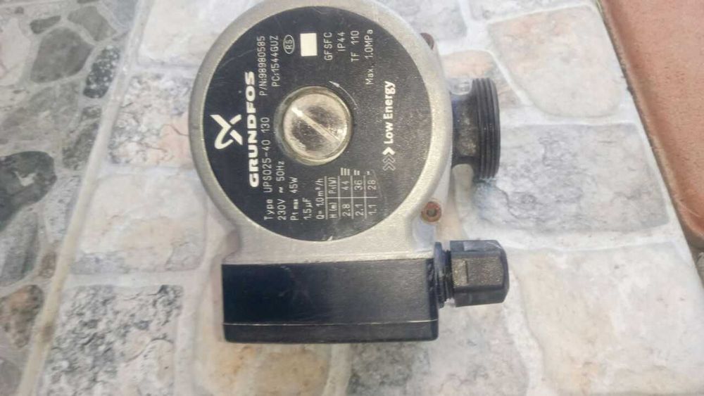 Циркуляционный насос GRUNDFOS 45вт