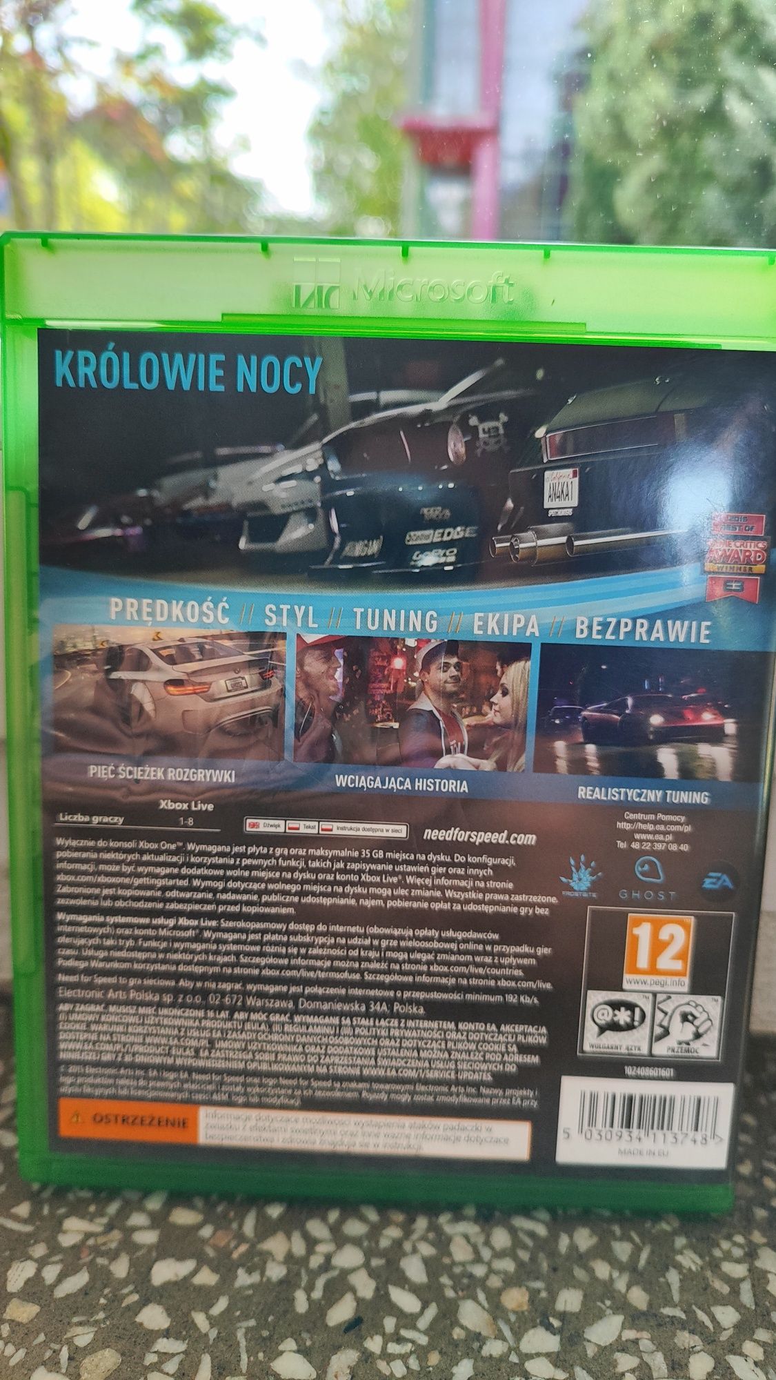 Need For Speed Xbox One PL po polsku