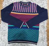Женский разноцветный свитер weekend max mara из натуральной шерсти.