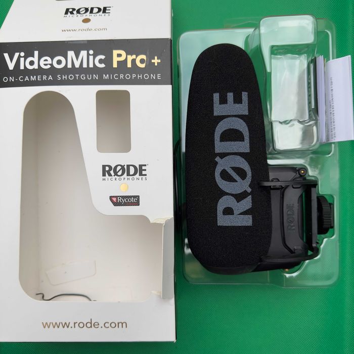 Rode VideoMic Pro+ – kompletny zestaw