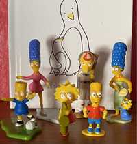 Bonecos brindes Kinder, coleção “Simpsons”