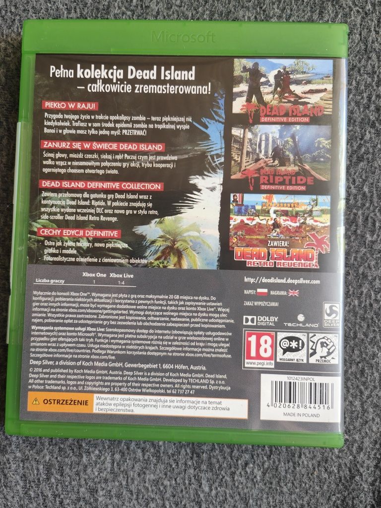 Dead island definitive edition Xbox one s x series  Polska wersja