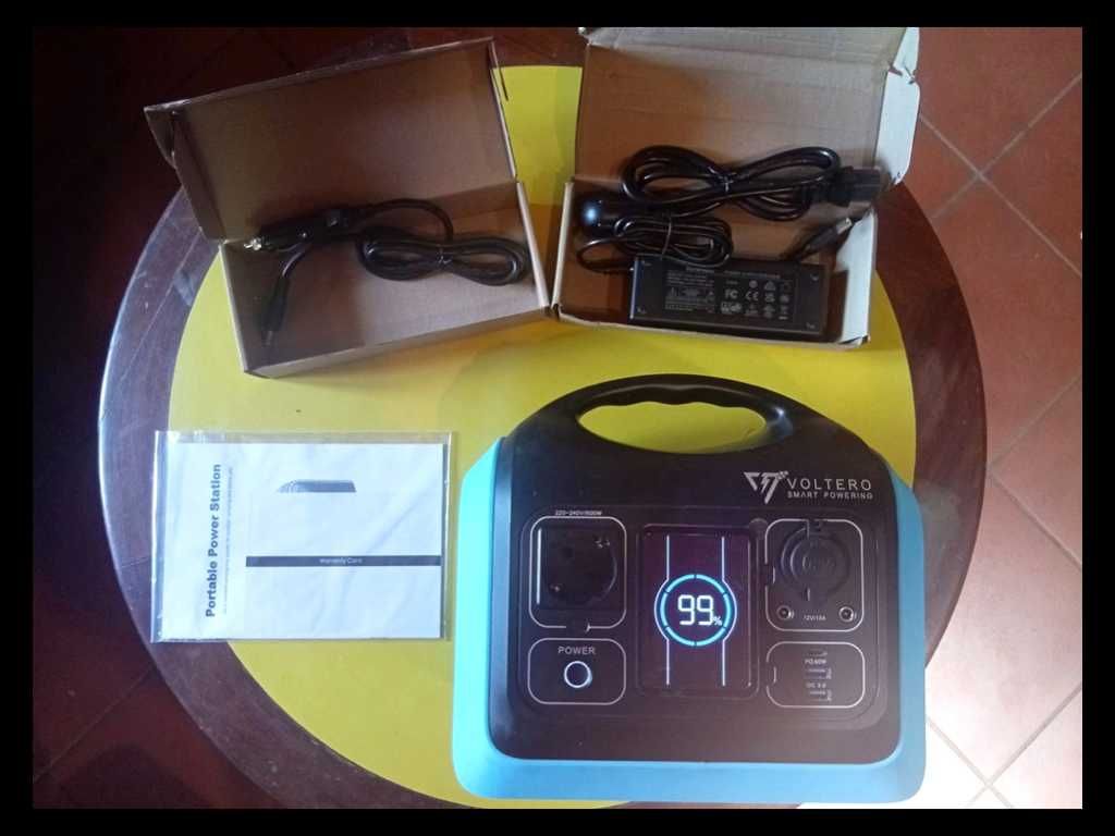 Power Station Voltero PS6 600Wh solar generator (Novo na Caixa c/garan