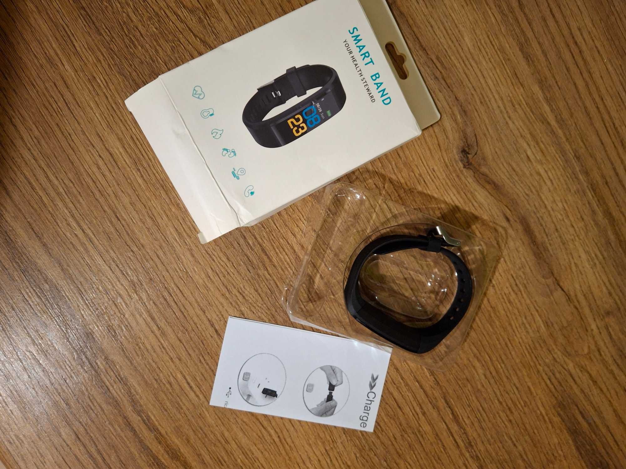 Smartwatch / Smartband - Kroki, Puls, Powiadomienia z telefonu. NOWY!