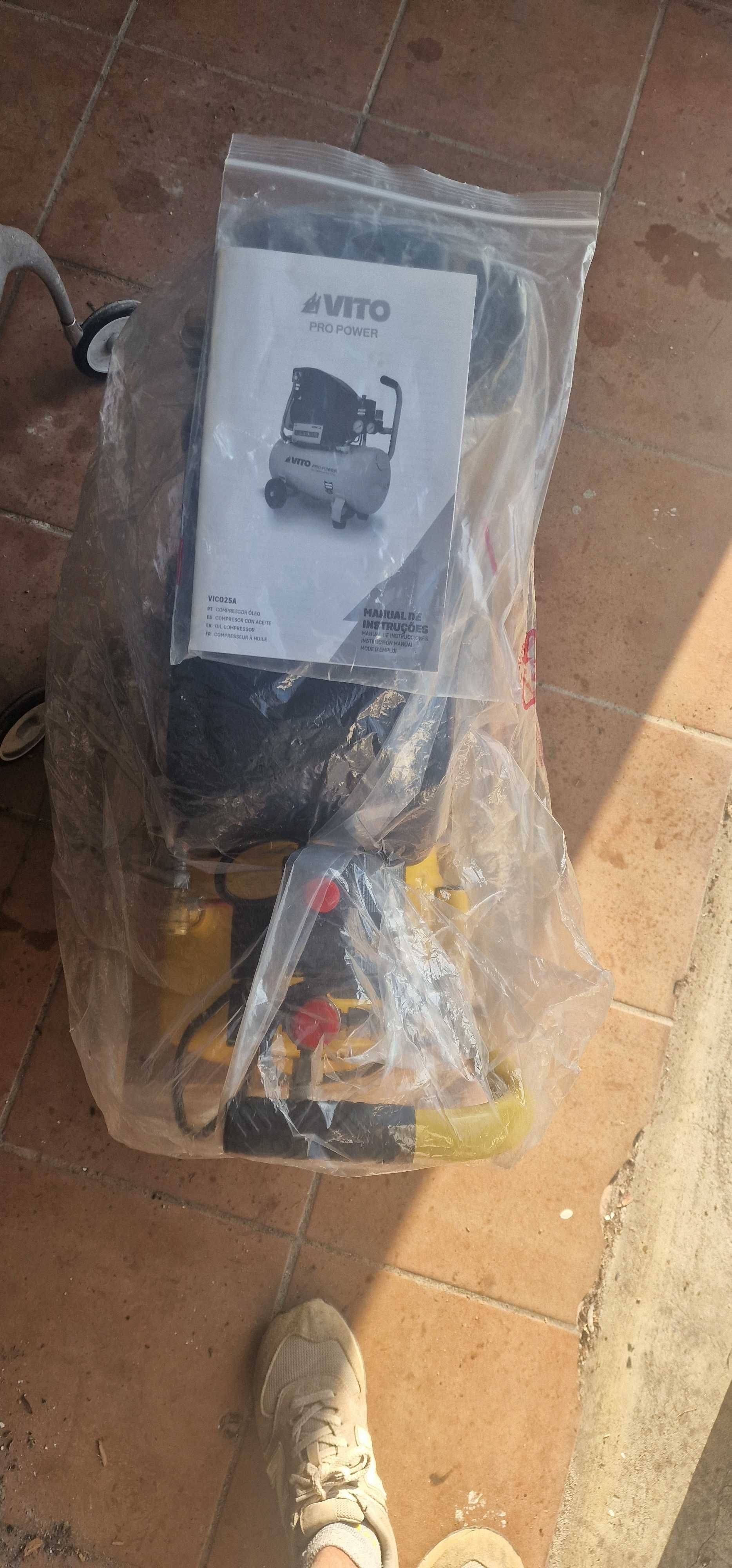 Compressor vito 24L e motoserra