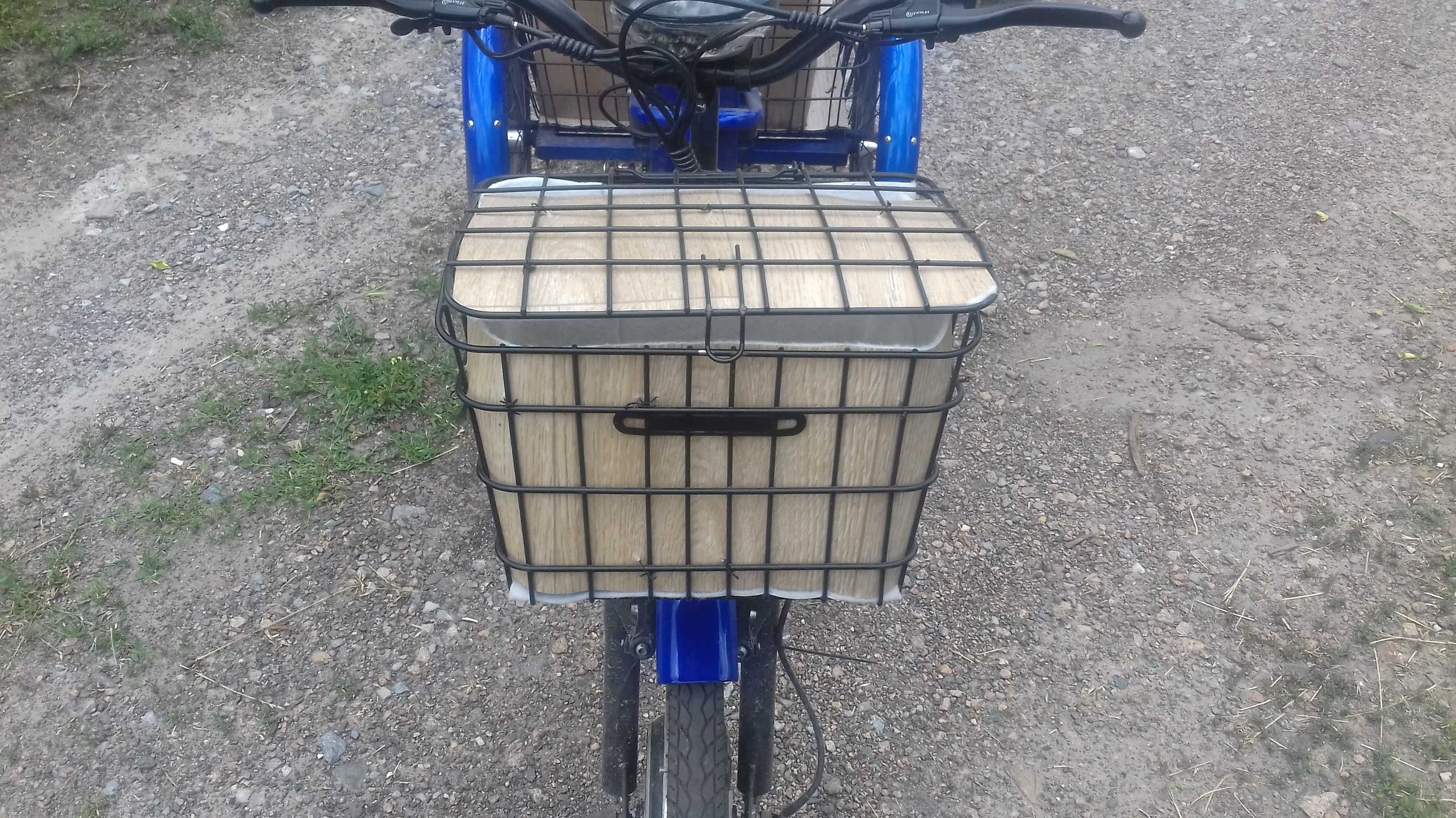 Електровелосипед SKYBIKE 3-CYCL (350W-36V) синій