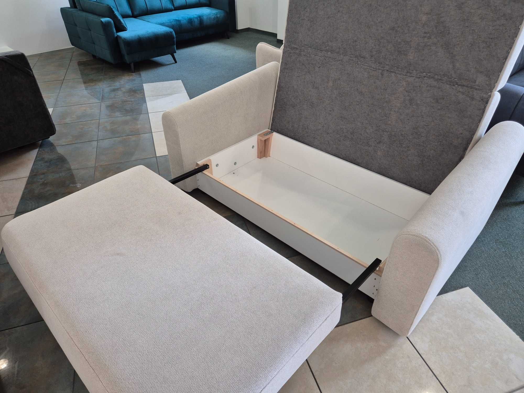 Amerykanka sofa kanapa funkcja spania pojemnik na pościel 130