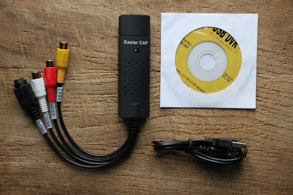 Easy CAPTURE Карта Захвата и Оцифровки Видео USB (MODEL No.: DC60-008)