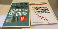 Pack 2 livros de Paul Krugman (Nobel da Economia)