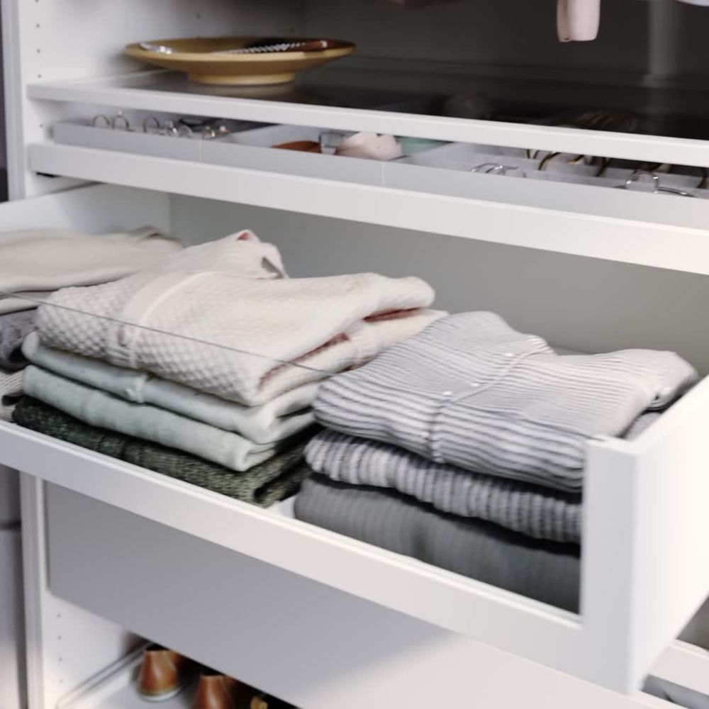 Ikea Pax Komplement Gaveta Vidro