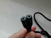 Kabel radiowy, TV typu 8 ósemka, 2,5A 250V, 1,5m 150cm,