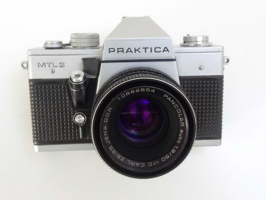 Praktica MTL3 + Obj. Pentacon 4/200 + Konverter 2X + pierścienie makro