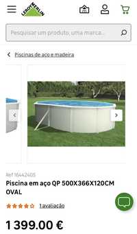 Piscina Leroy Merlin NOVA