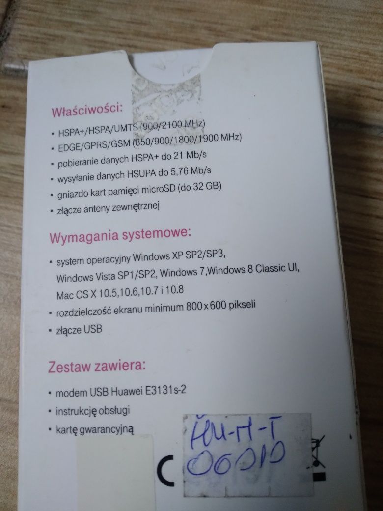 Palec internet bezprzewodowy bez simlocka