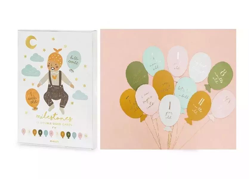 Karty do zdjęć Baloniki 11.5x17cm. PartyDeco