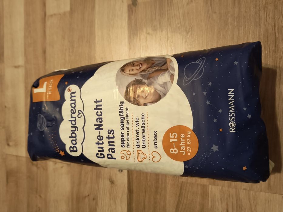 Pieluchomajtki dla dziecka rozmiar L 10 sztuk nowe