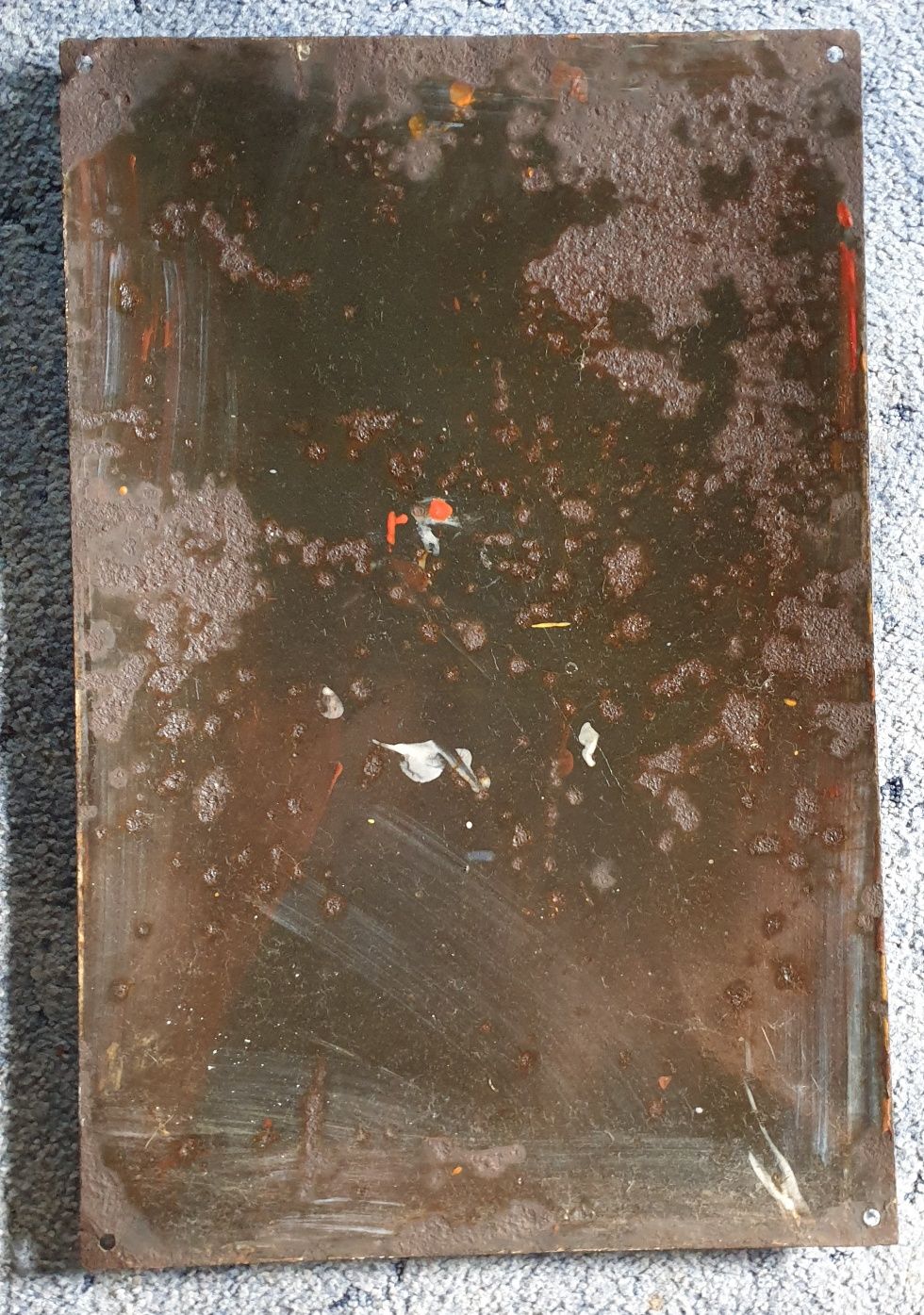 Stary Szyld emaliowany Radio TELEFUNKEN + popielniczka