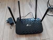 Router tp-link Archer c6 wraz z zasilaczem