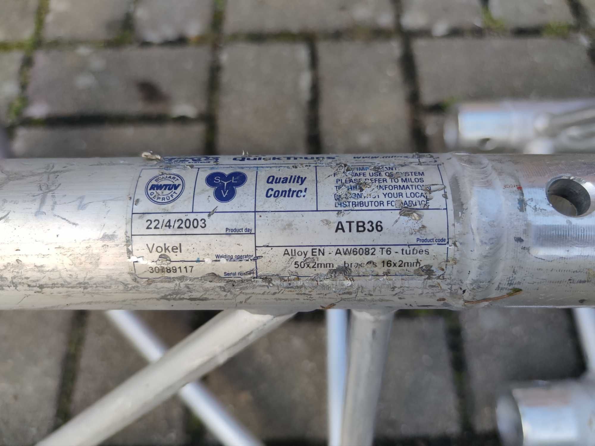 Okazja Zestaw łączników  trisytsem firmy  Milos i Prolyte.