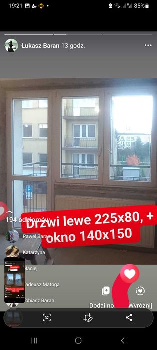 Okna bardzo dobry stan