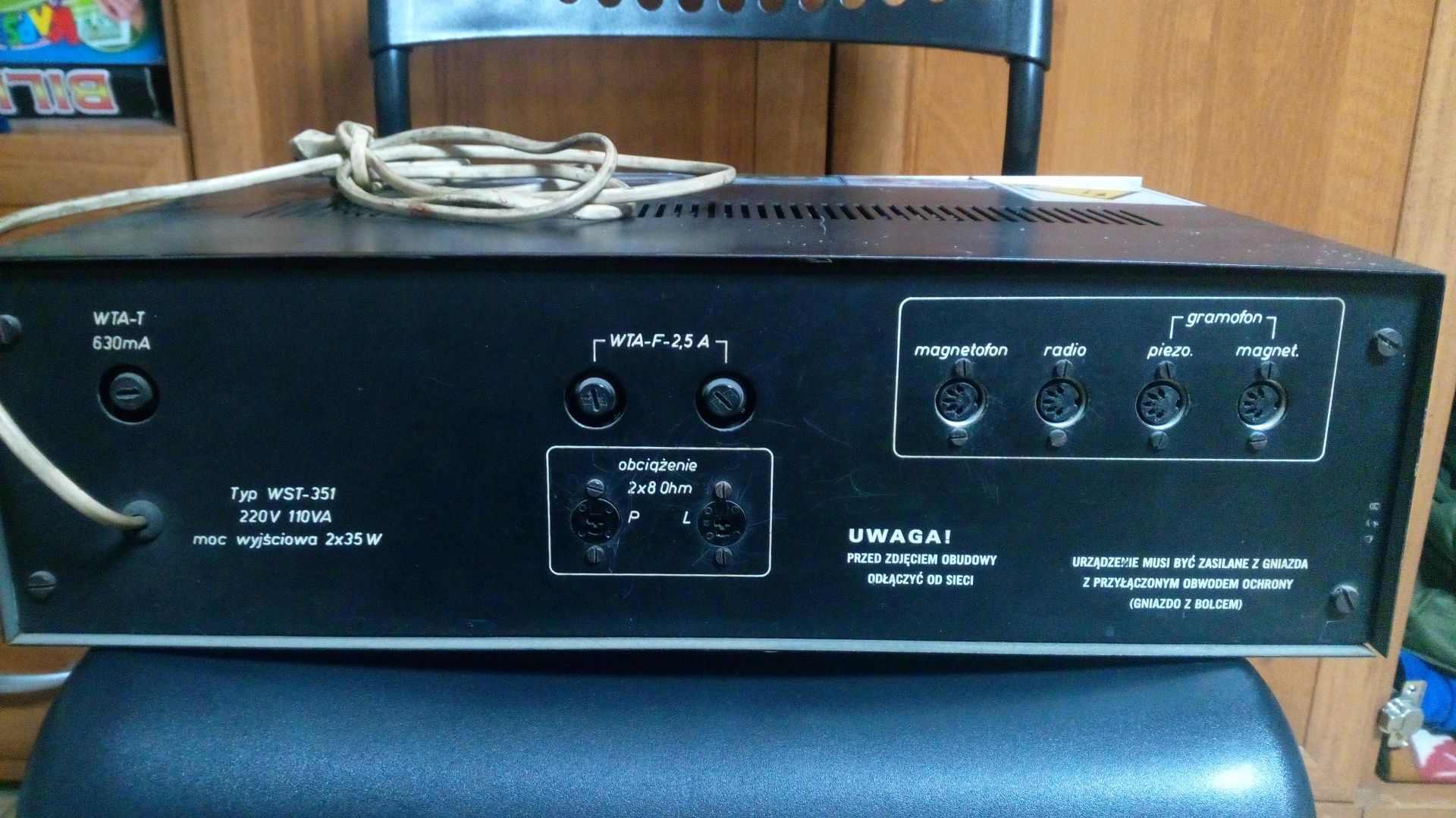 Wzmacniacz stereo WST-351 Elektronika