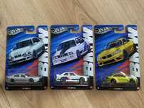 Hot Wheels BMW zestaw 3 sztuki 2016 M2 1992 M3 2001 M5 Silver Series